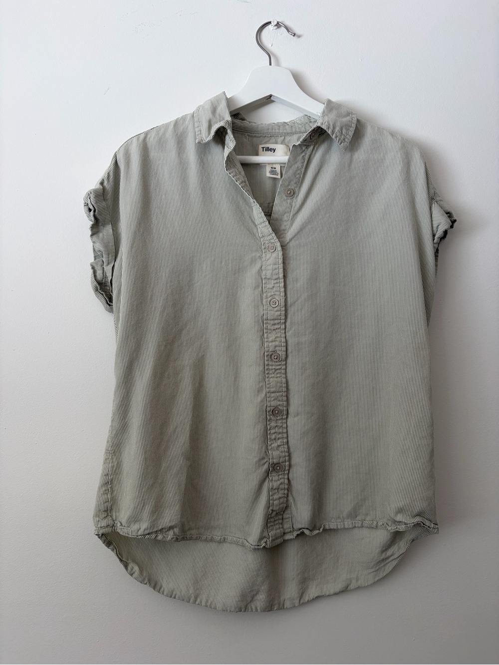 Tilley Soft Button-Up Shirt in Sage